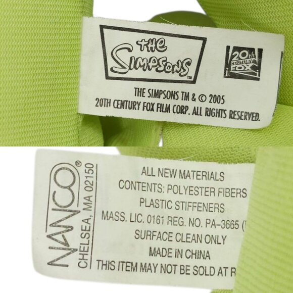 The Simpsons Krusty The Clown Plush 16" Stuffed Toy 2005 NANCO 20th Century Fox - Picture 7 of 14